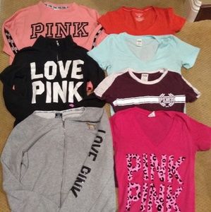Pink Victoria's secret bundle
